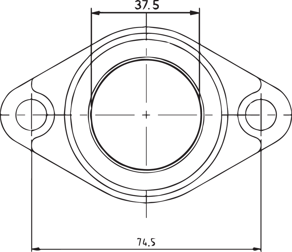 KIMPEX Carburetor Flange - Polaris 301750