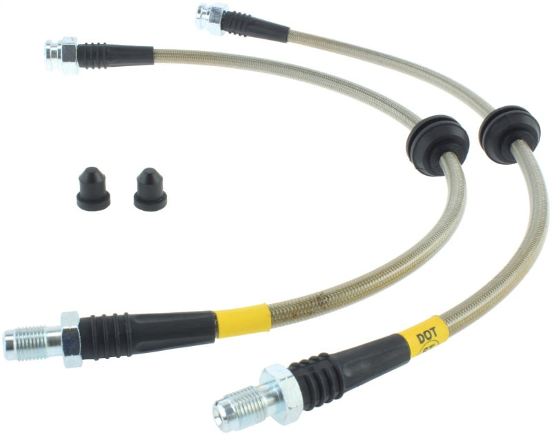 StopTech 2013-2014 Ford Focus ST (Euro Only) Stainless Steel Front Brake Lines 950.61007