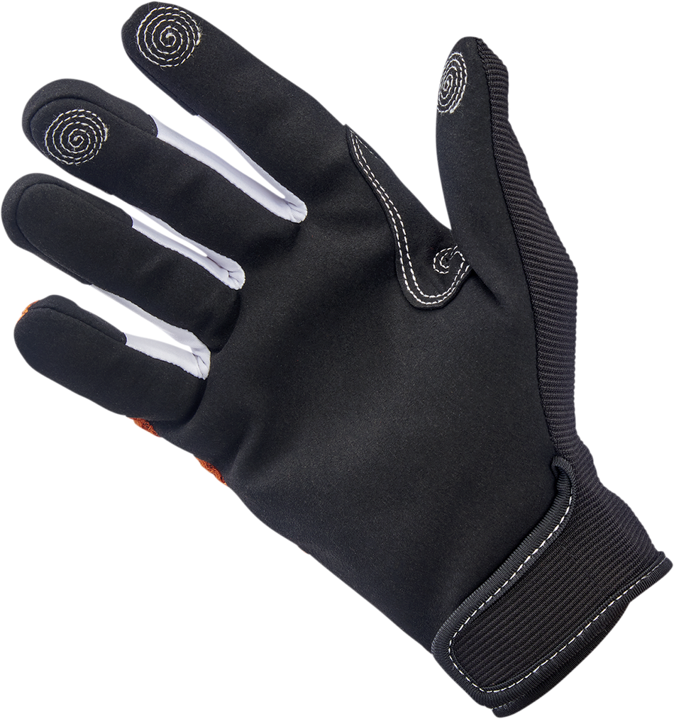 BILTWELL Anza Gloves - Orange - Small 1507-0601-002