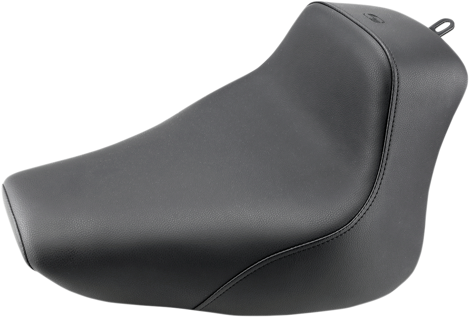 SADDLEMEN Heels Down Solo Seat - Without Backrest - Plain - Black 800-01-0021