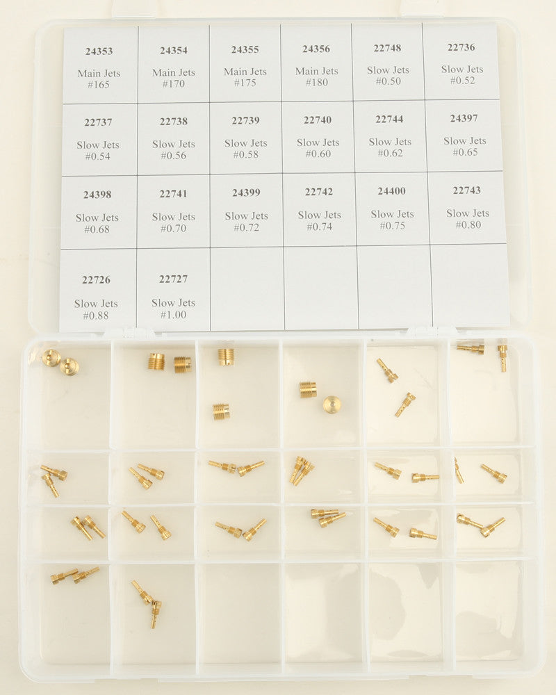 CYCLE PRO Master Jet Kit Butterfly Carb 2ea/42 Sizes 20749