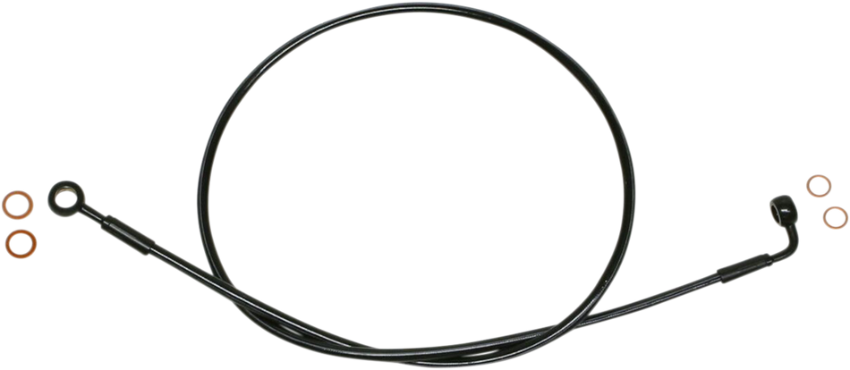 MAGNUM Brake Line - EZ Align - Stainless Steel - Black SBB0604-43