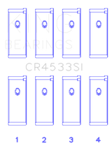 King Nissan QR25DE DOHC 16 Valves (Size STD) Rod Bearing Set GCR4533SI