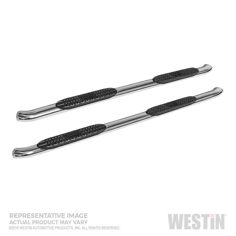 Westin 2019 Chevrolet Silverado/Sierra 1500 Crew Cab Non LD PRO TRAXX 4 Oval Nerf Step Bars - SS 21-24130