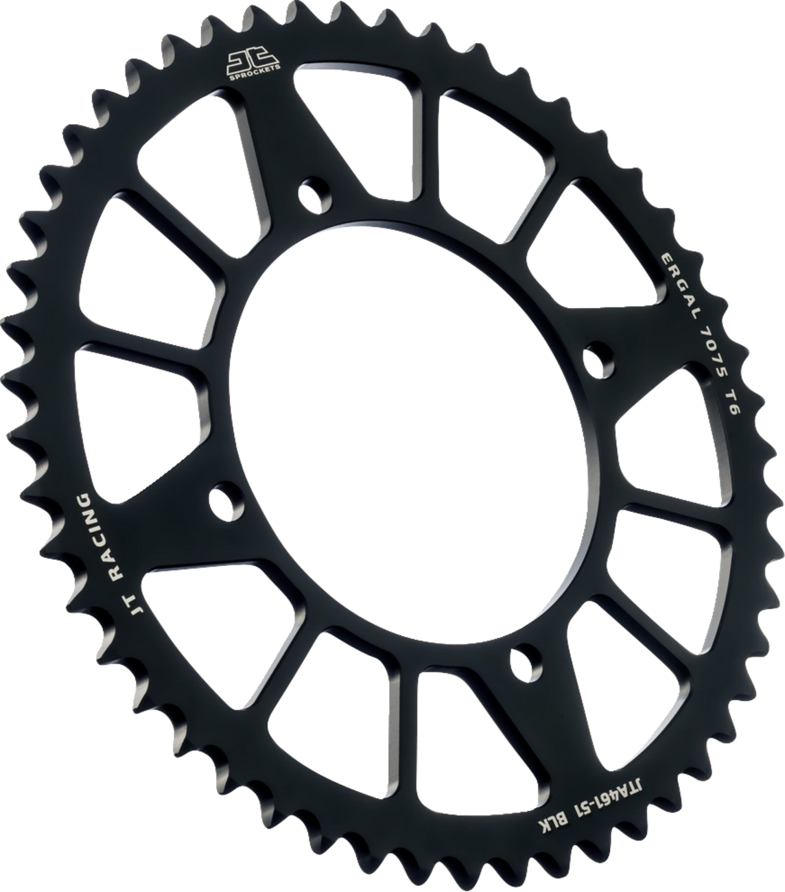 Piñón trasero JT SPROCKETS - Negro - 51 dientes - Kawasaki JTA461.51BLK 