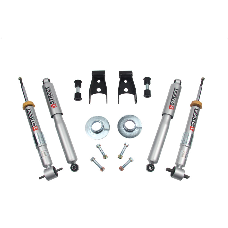 Belltech 15-17 Ford F-150 +1in to -3in Front 2in Rear Lowering Kit 1002SP