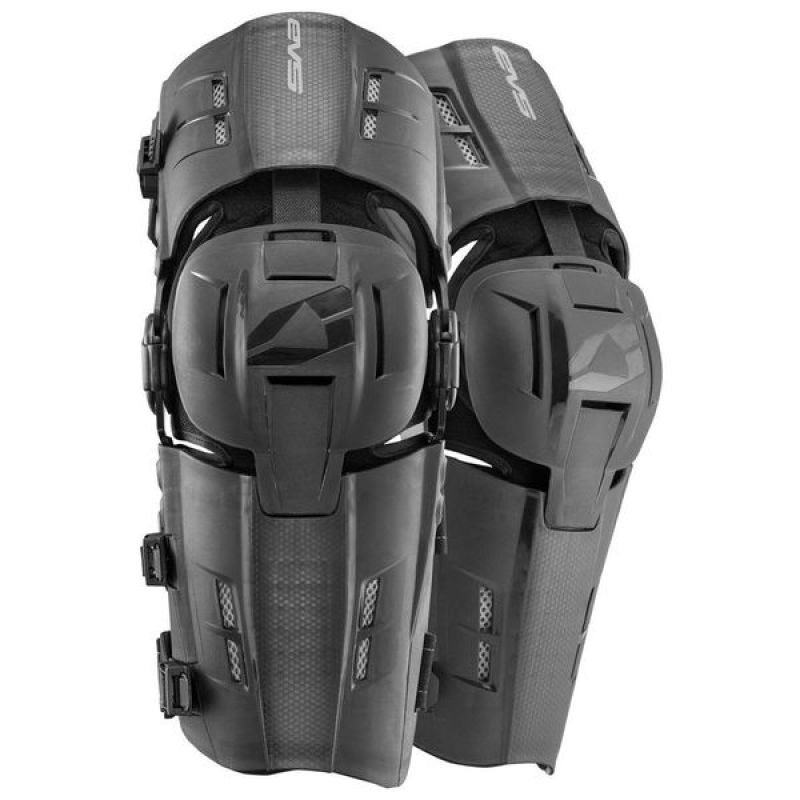 EVS RS9 Knee Brace Black Pair - Large RS9-BK-LP