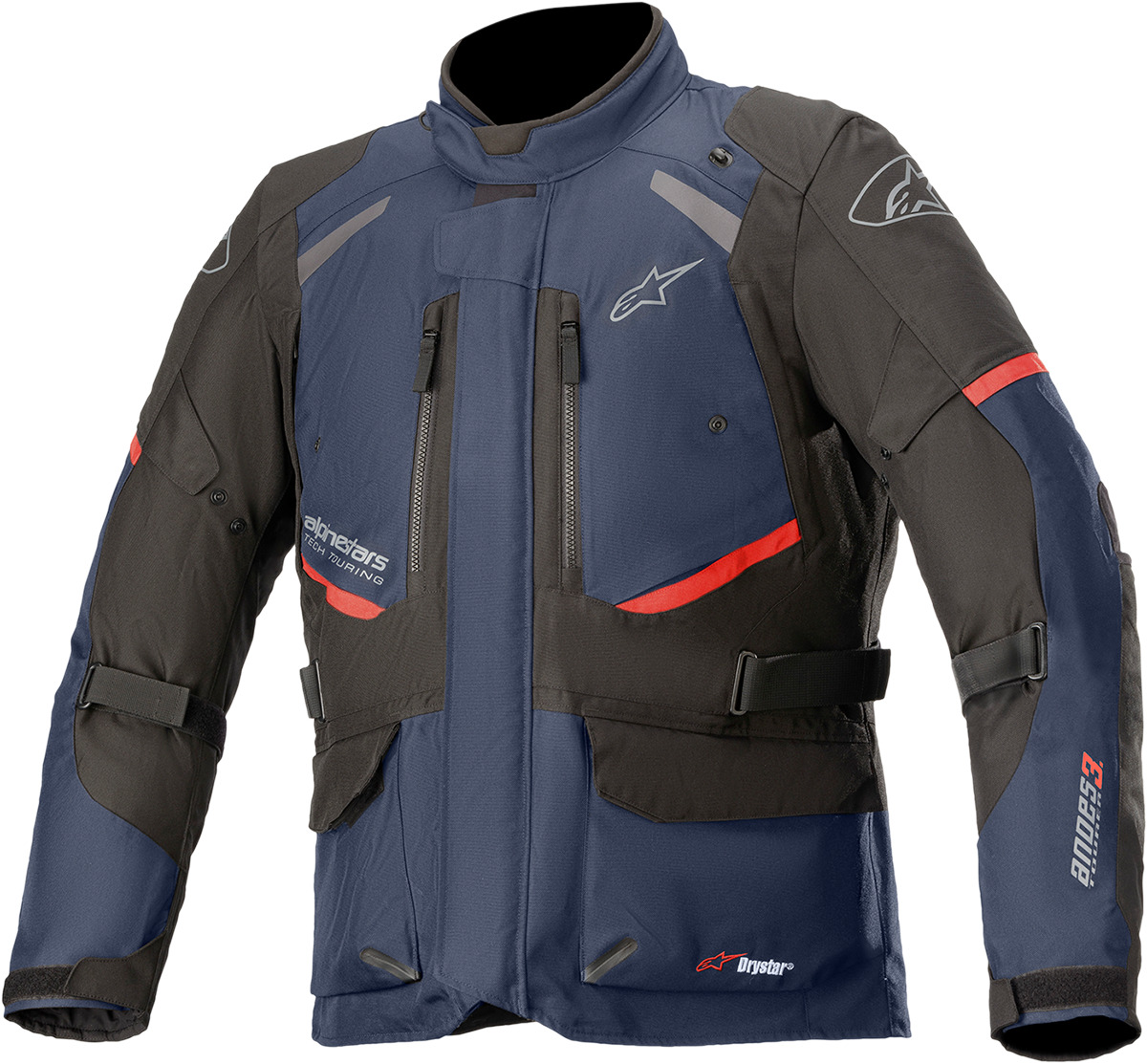 ALPINESTARS Andes v3 Drystar® Jacke Jacke - Blau/Schwarz - 4XL 3207521-7109-4X