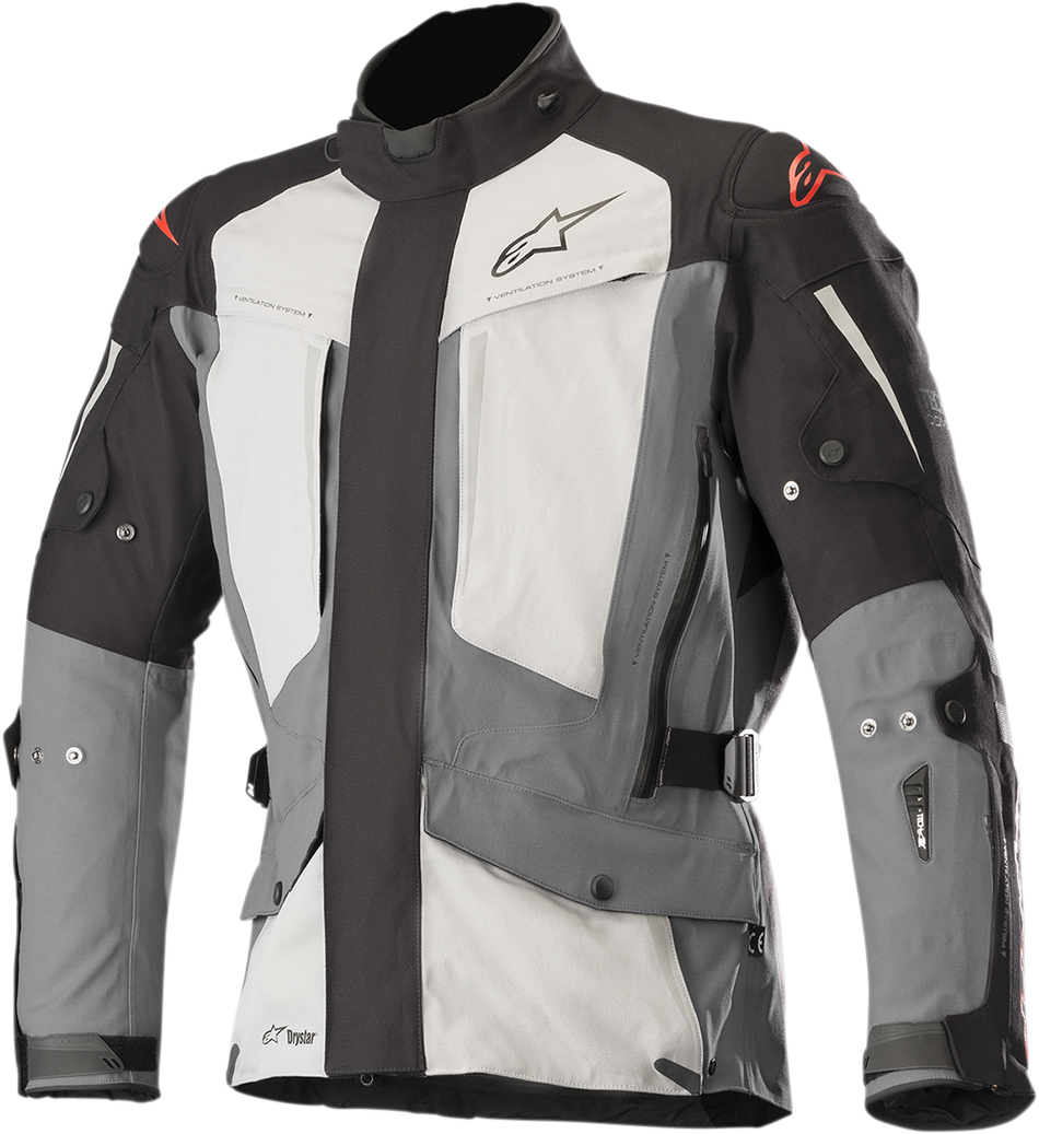 ALPINESTARS Yaguara Drystar® Jacket - Black/Gray - 3XL 3203218-1192-3X