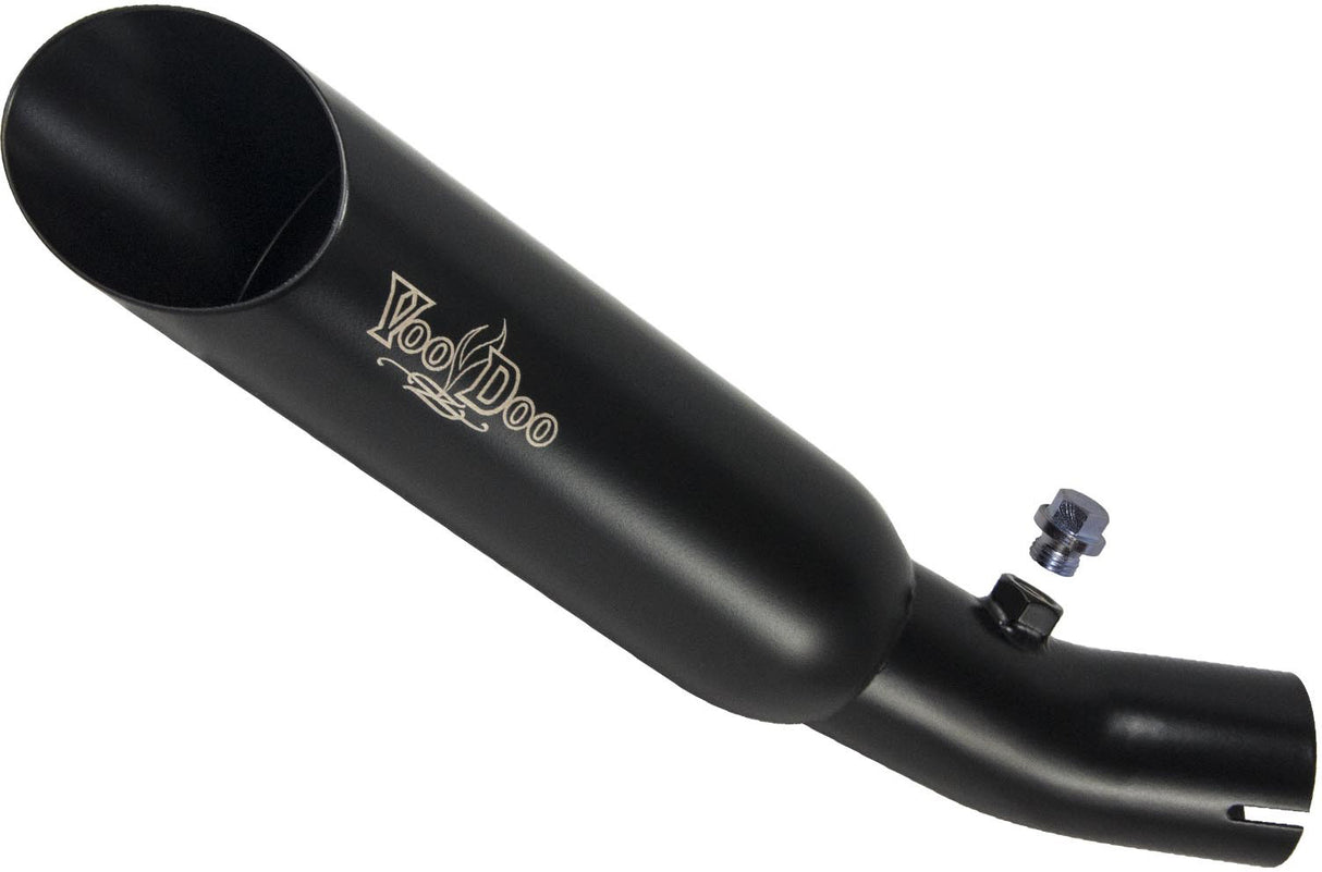 VOODOO Single Shorty Slip-On Exhaust Black VECBR6F4IK1B