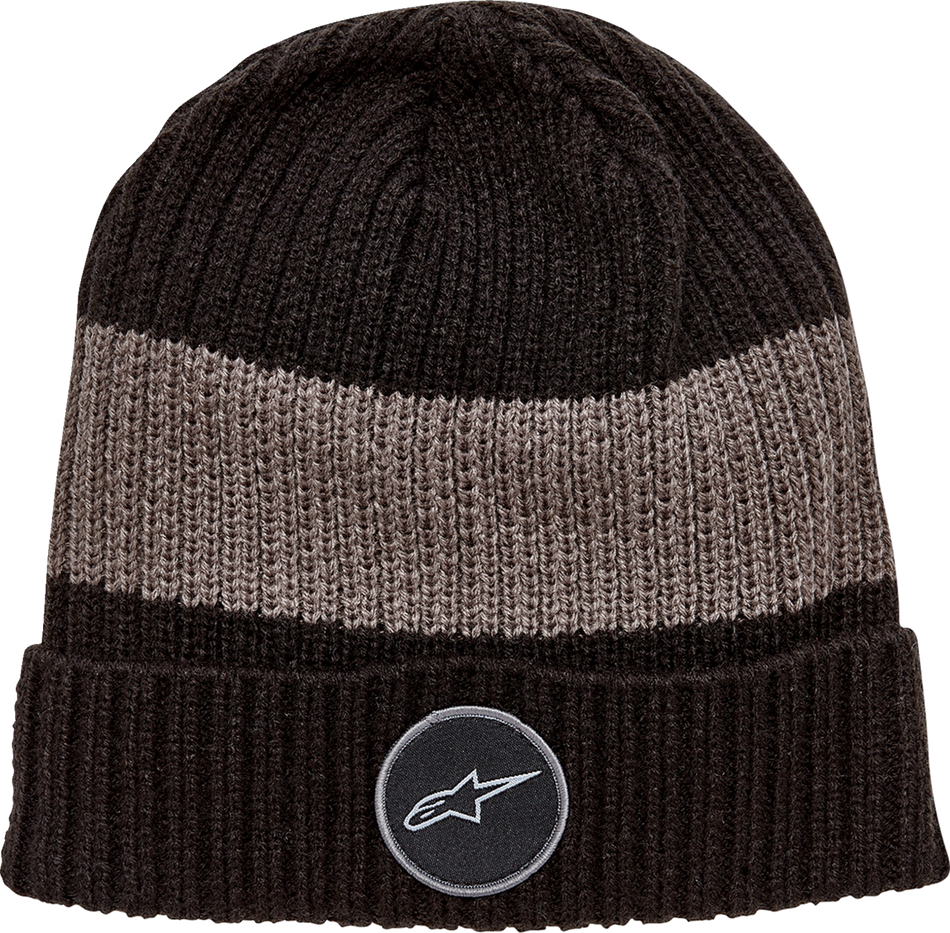 ALPINESTARS Ward Beanie - Schwarz/Anthrazit - Einheitsgröße 1232-81200-1018