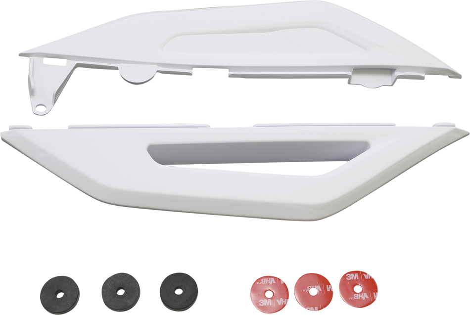 ACERBIS Side Panels - White 2858880002