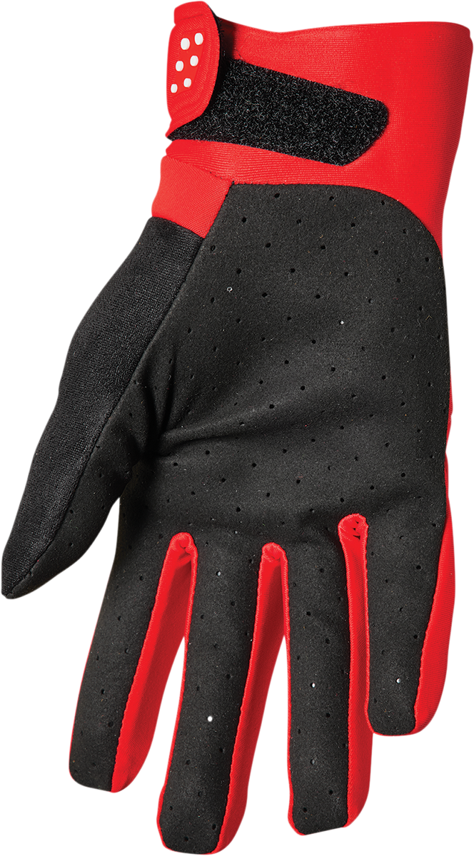 THOR Spectrum Cold Gloves - Red/White - Medium 3330-6760