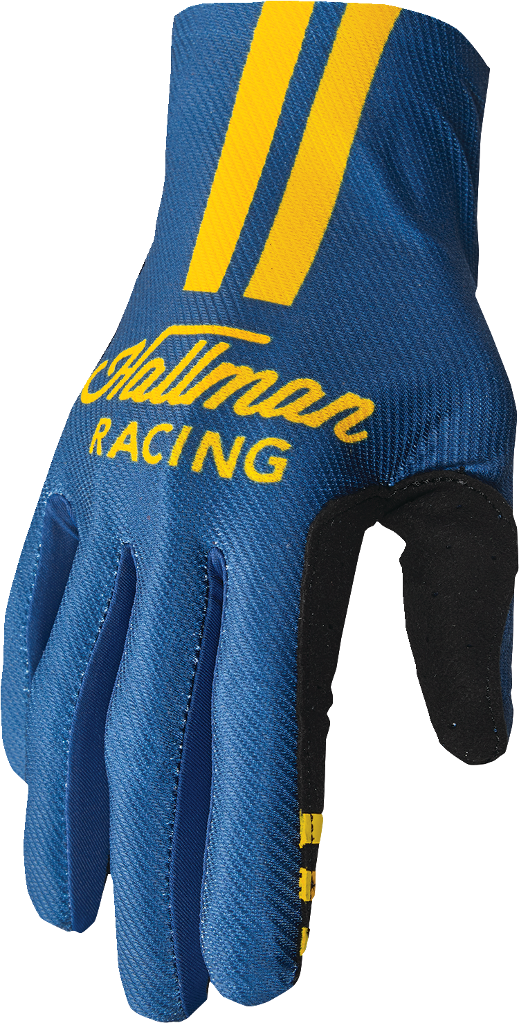 THOR Mainstay Gloves - Roosted - Navy/Lemon - 2XL 3330-7308