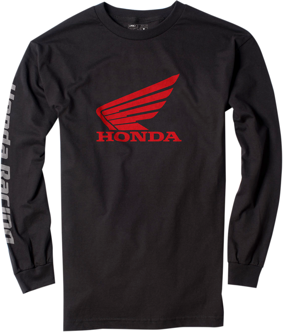 FACTORY EFFEX Honda Long-Sleeve T-Shirt - Black - Medium 17-87312