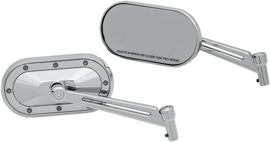 KURYAKYN Heavy Industry Mirrors - Chrome 1736