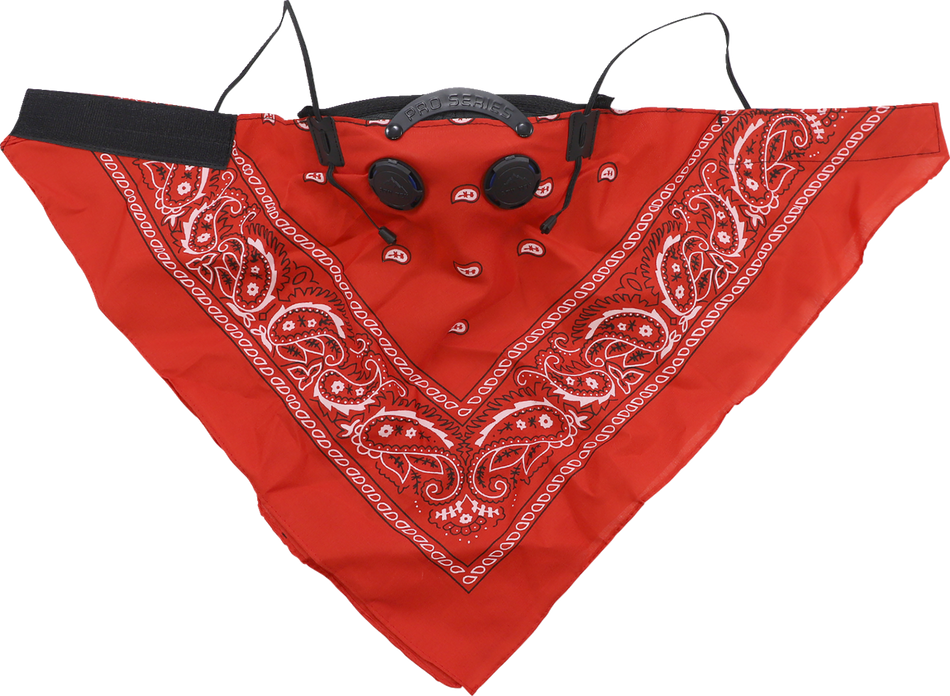 ATV-TEK Bandana Dust Mask - Red BDMRED