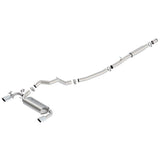 Ford Racing 2016-2017 Focus RS Active Sport Cat-Back Exhaust System w/ Polished Tips M-5200-FRS