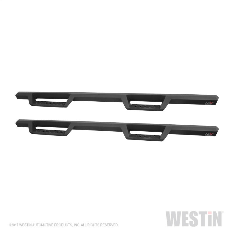 Westin/HDX 17-18 Ford F-150 SuperCrew Drop Nerf Step Bars - Textured Black 56-13945