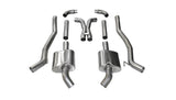 Corsa 10-15 Chevrolet Camaro SS 6.2L V8 Manual Xtreme 3in Cat-Back (No Tips Uses Factory Bezels) 14976