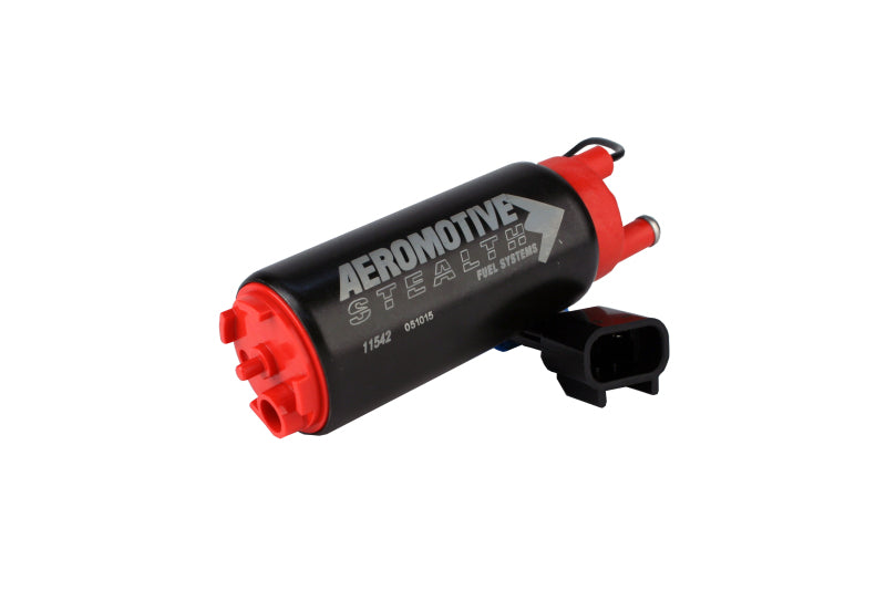 Aeromotive 340 Series Stealth In-Tank E85 Fuel Pump - Offset Inlet - Inlet Inline w/Outlet 11542