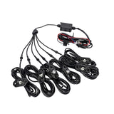 KC HiLiTES C-Series RGB LED Rock Light Kit (Incl. Wiring) - Set of 6 339