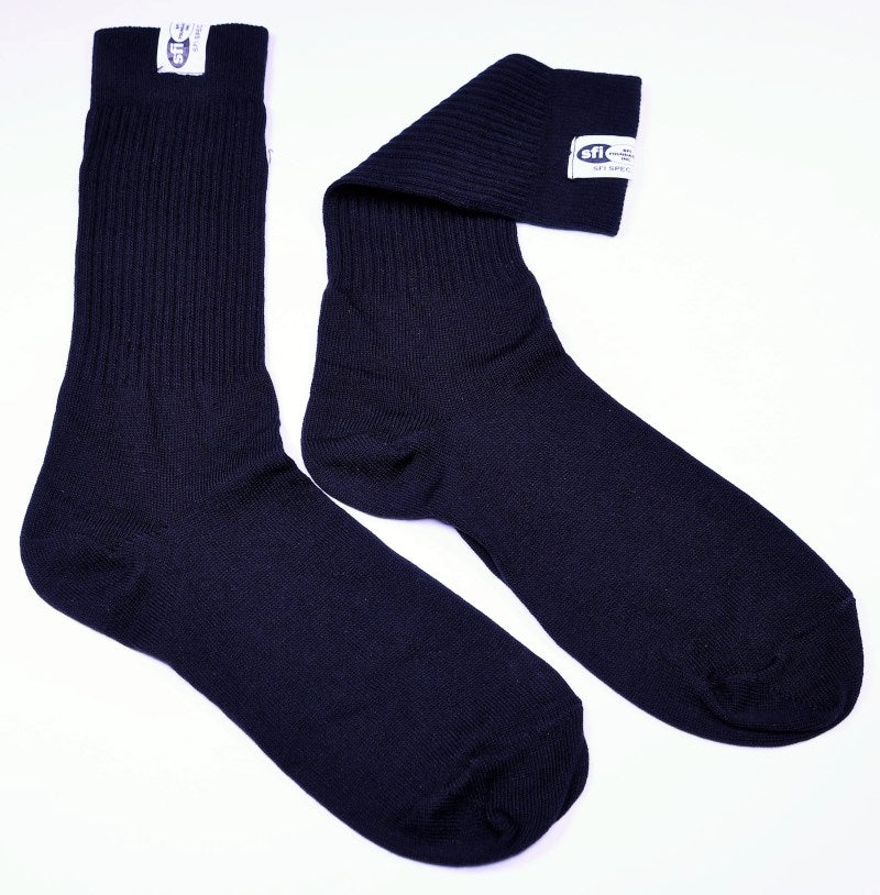 RaceQuip Black SFI 3.3 Fr Socks XL 12-13 411996