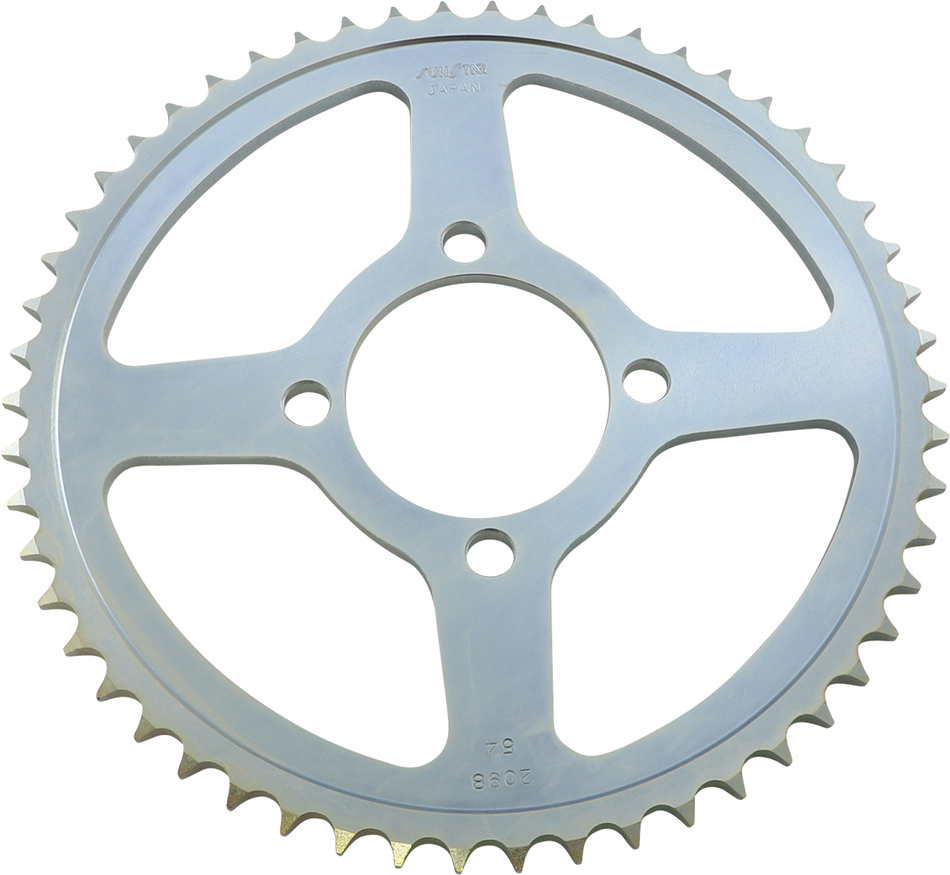 SUNSTAR SPROCKETS Rear Sprocket - 54 Tooth - Yamaha 2-209854