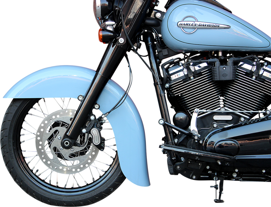 KLOCK WERKS Benchmark Front Fender - Steel - 21" KWF-02-0464