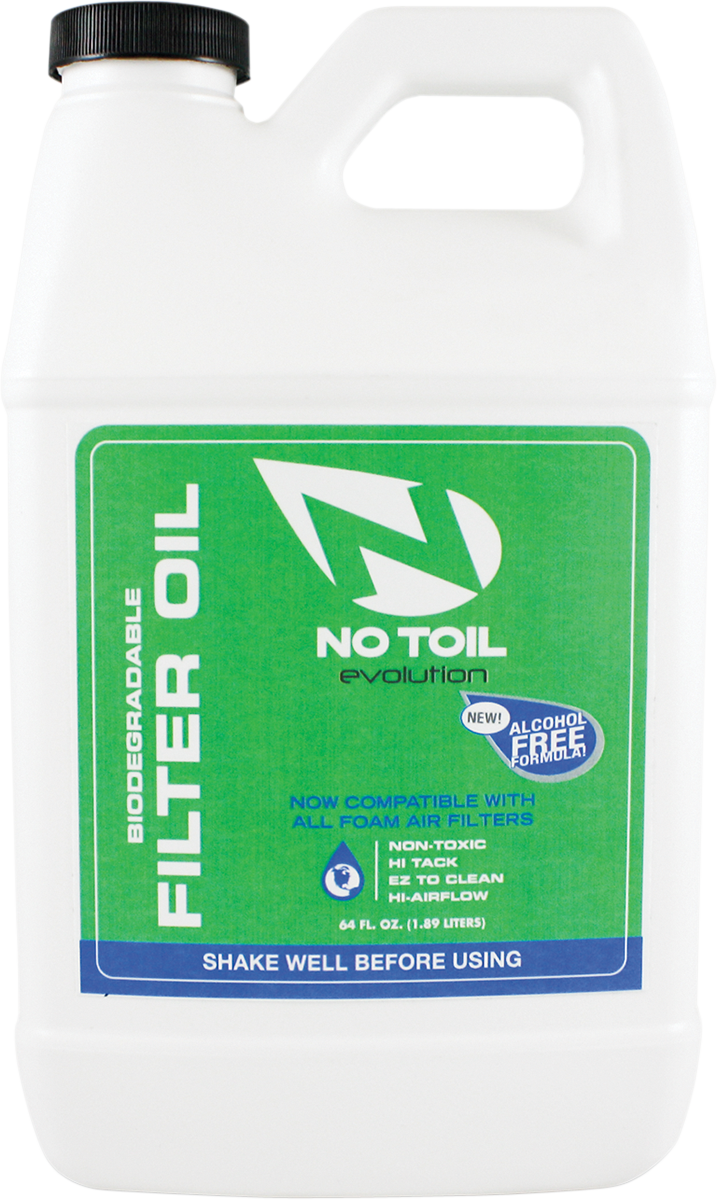 NO TOIL Air Filter Oil - 64 U.S. fl oz. EV118