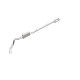 MagnaFlow Sys C/B 11-15 Ford Super Duty F250 6.2L EC CC, SS 3.5in Single Rear Pass Side Ext 5in Tip 19174
