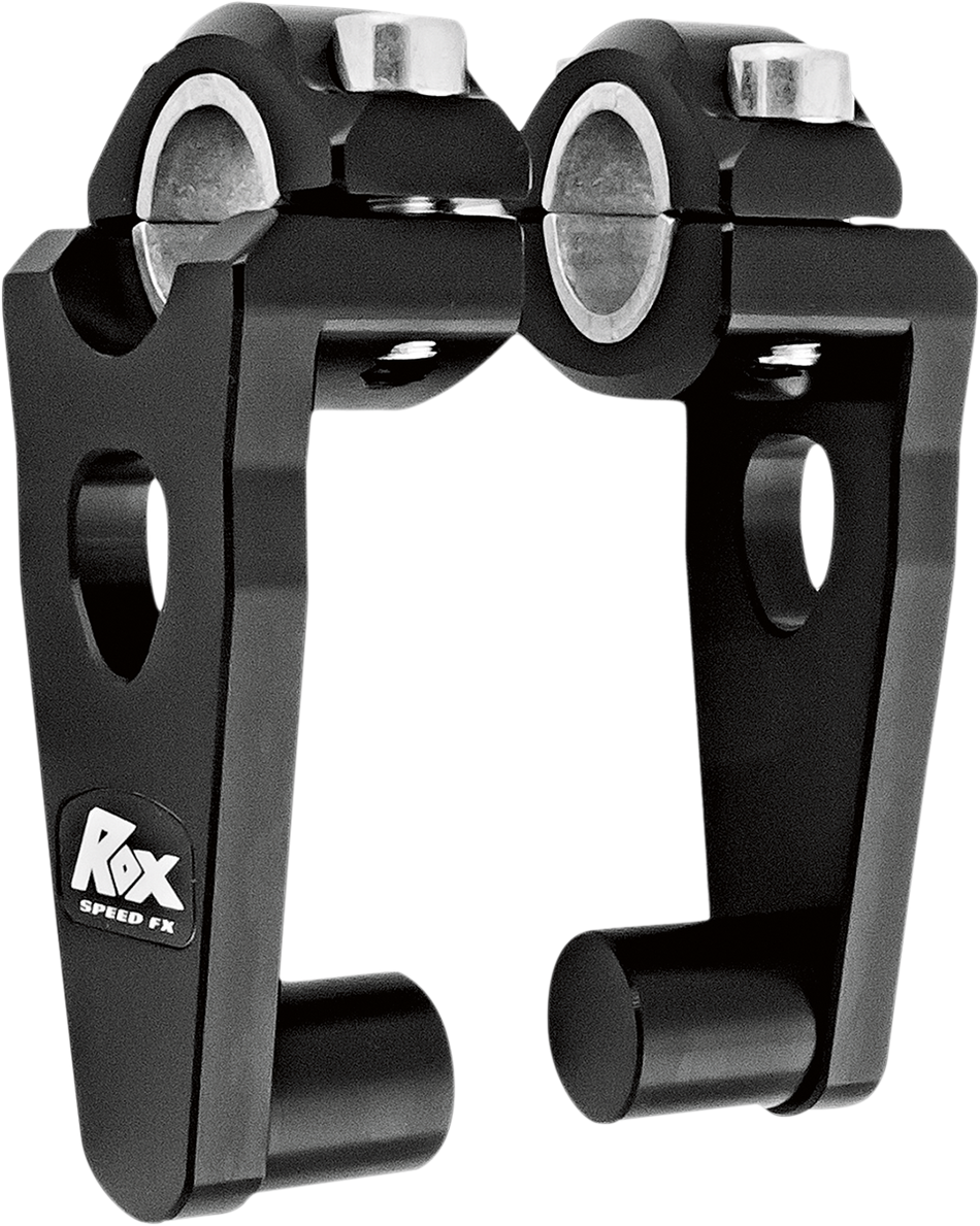 ROX SPEED FX Risers - Pivot - Elite - 3-1/2" - Black 1R-P3SEK