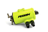 Perrin 02-07 Subaru WRX/STI Air Oil Separator - Neon Yellow PSP-ENG-605NY