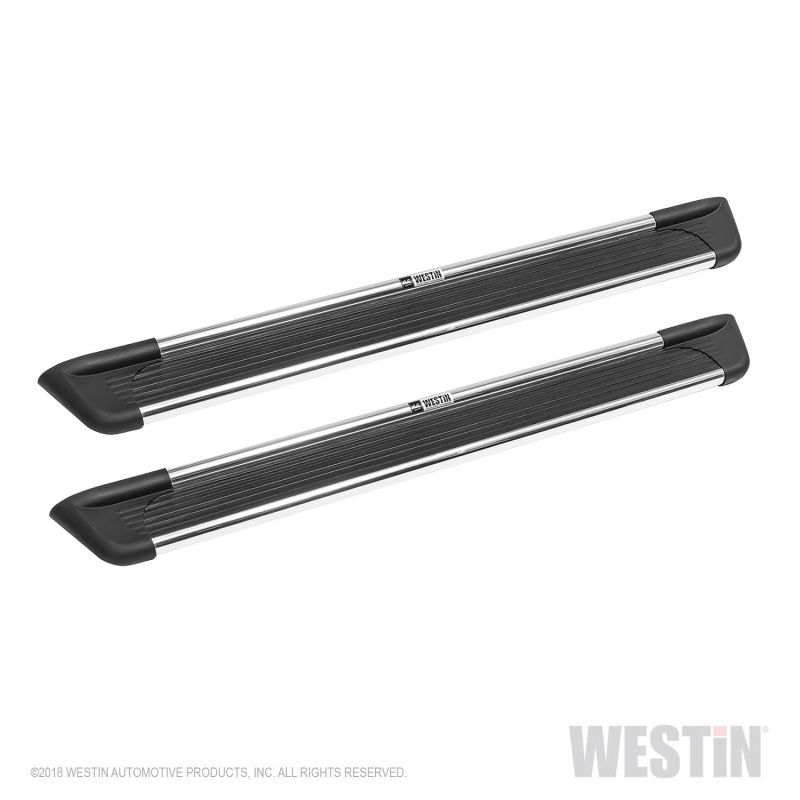 Westin Sure-Grip Aluminium-Trittbretter 79 Zoll – Gebürstetes Aluminium 27-6130