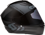Casco 6D ATS-1R - Wyman - Negro/Gris - Grande 30-0707 