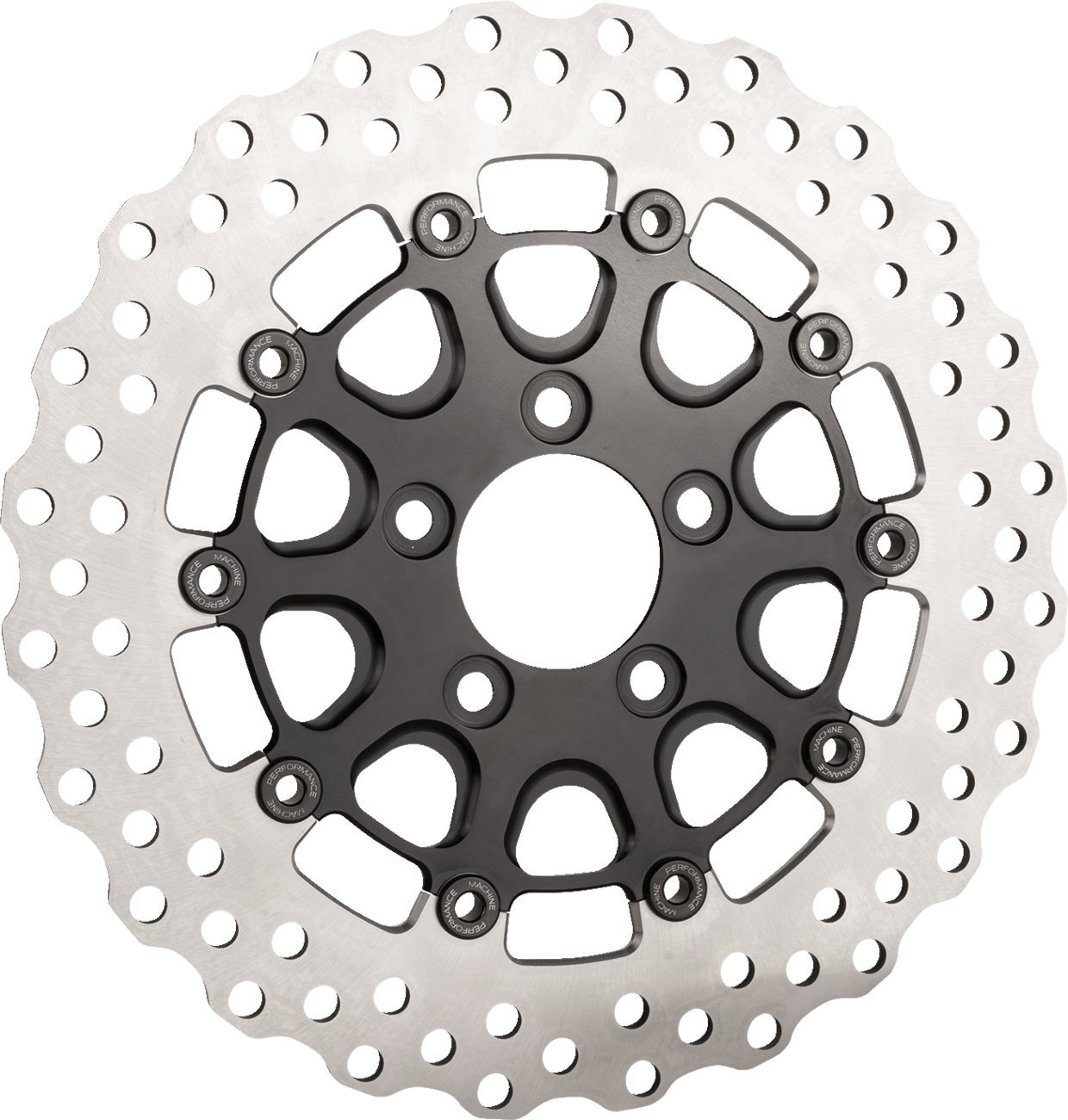 SLYFOX Rear Rotor - Black - 11.8" 0133-1813S-B