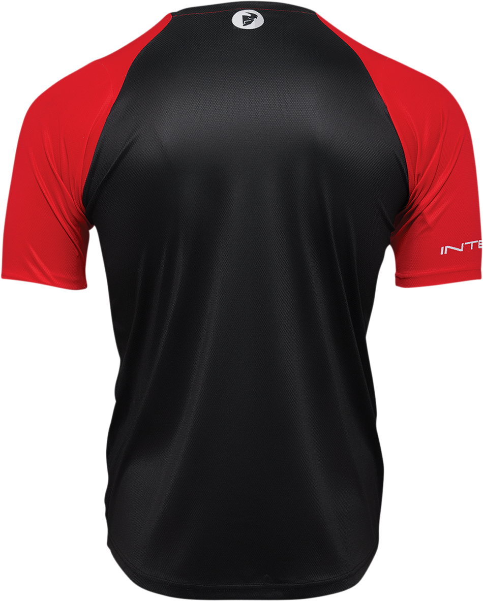 THOR Intense Chex Jersey - Red/Black - XS 5120-0138