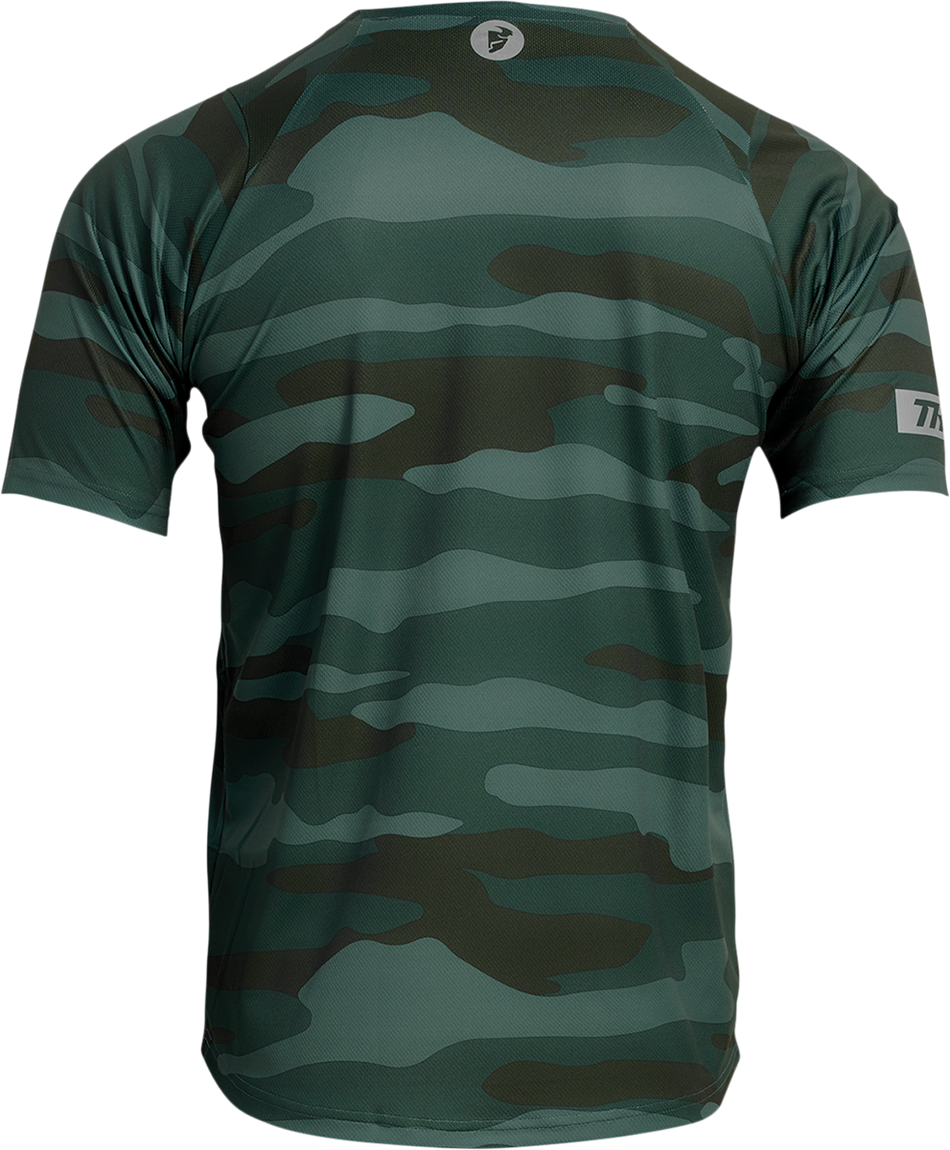 THOR Assist Jersey - Short-Sleeve - Camo Green - Large 5020-0022