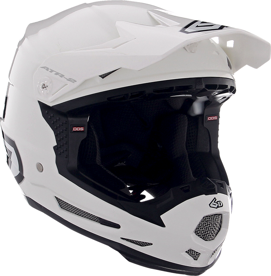 6D ATR-2Y Helmet - Gloss White - Medium 11-5611