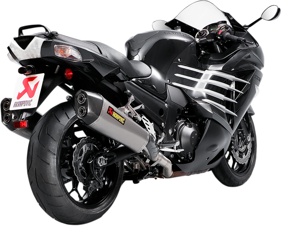 AKRAPOVIC Slip-On Line Schalldämpfer Ninja ZX-14R 2012-2024 konisch S-K14SO6-HZAAT 1811-3069 