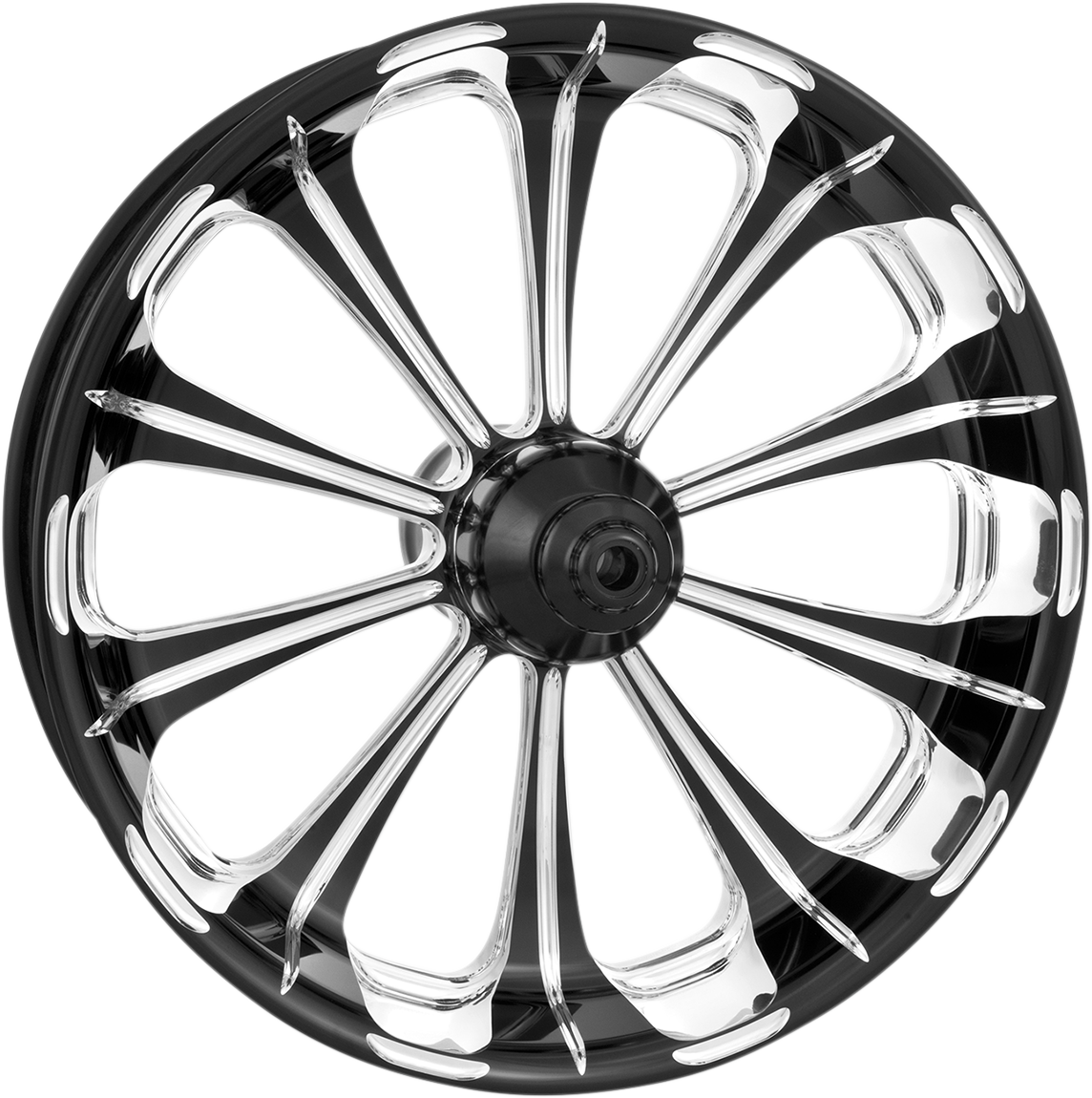 PERFORMANCE MACHINE (PM) Rad - Revolution - Hinten/Einzelscheibe - mit ABS - Platinum Cut - 18"x5.50" - '09+ FLT 12697814PRELBMP 