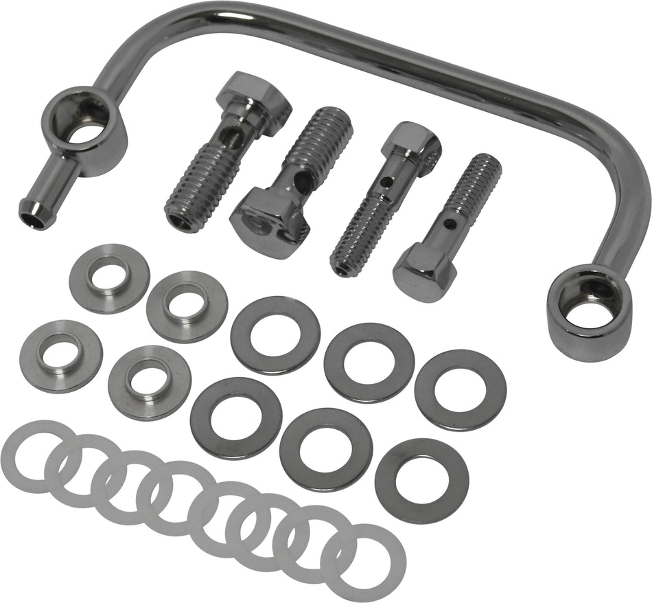 HARDDRIVE Crankcase Breather Kit Big Twin 93-17 Except M8 38-150