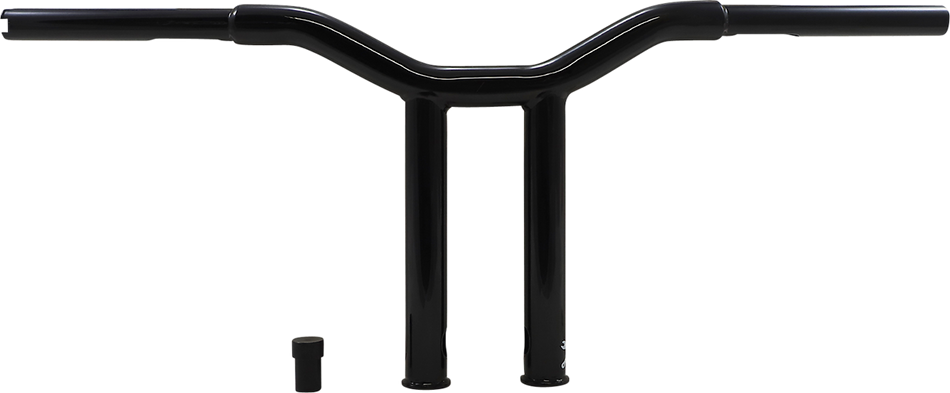 BURLY BRAND Handlebar - Dominator - Straight - 10" - Black B12-6071B