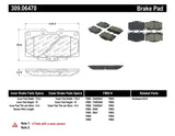 StopTech 89-96 Nissan 300ZX Sport Performance Front Brake Pads 309.0647