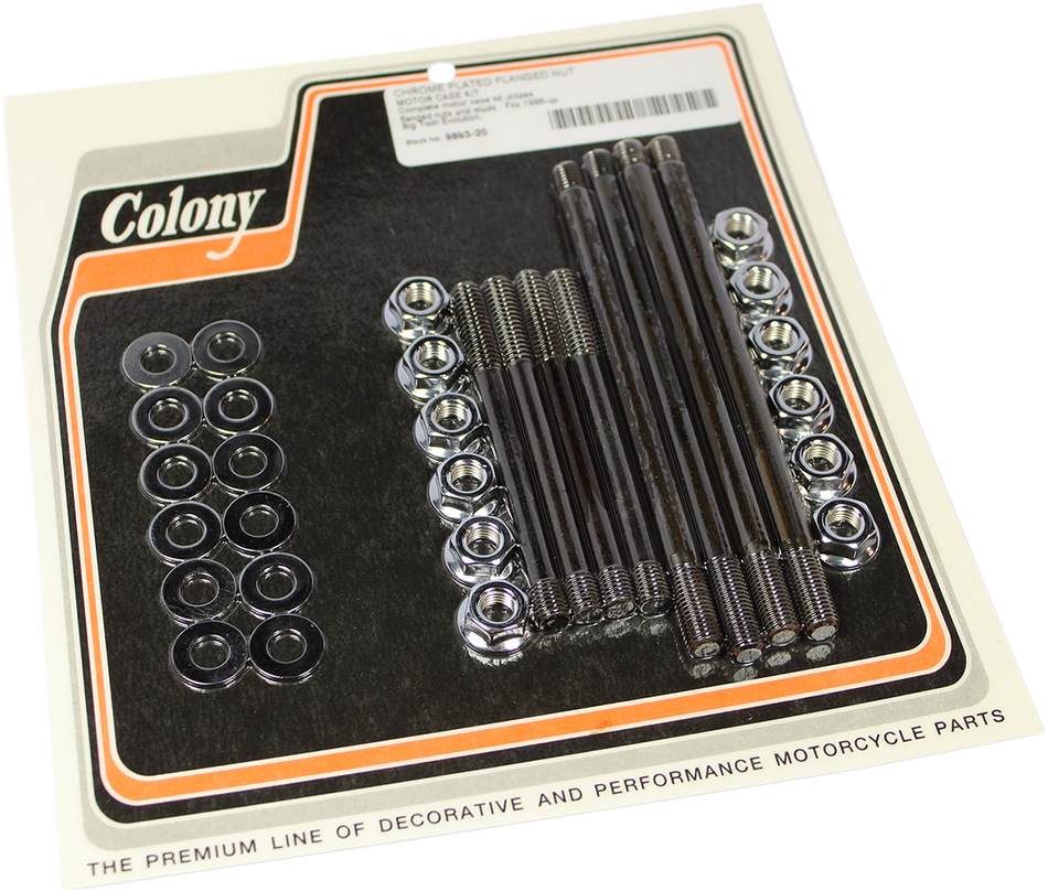 COLONY Bolt Kit - Motor Case - Big Twin/Evolution 9883-20