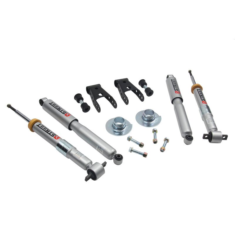 Belltech 15-17 Ford F-150 +1in to -3in Front 2in Rear Lowering Kit 1002SP
