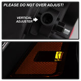 xTune Dodge Ram 13-17 ( w/ Factory Projector LED) Projector Headlight - Black HD-JH-DR13-P-BK 9040238