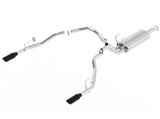 Borla 09-17 Dodge Ram 1500 5.7L V8 3in to Dual 2.5in Single Round Rolled Angle-Cut S-type Exhaust 140308BC