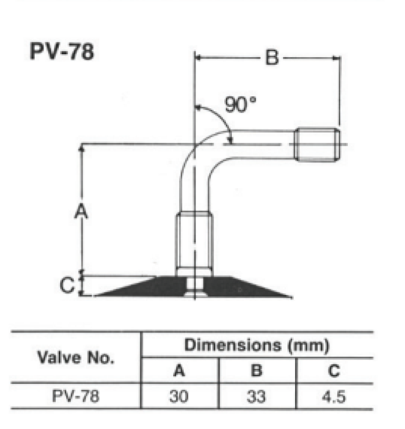 Bridgestone PV78 Tube - 140/90-16 548596