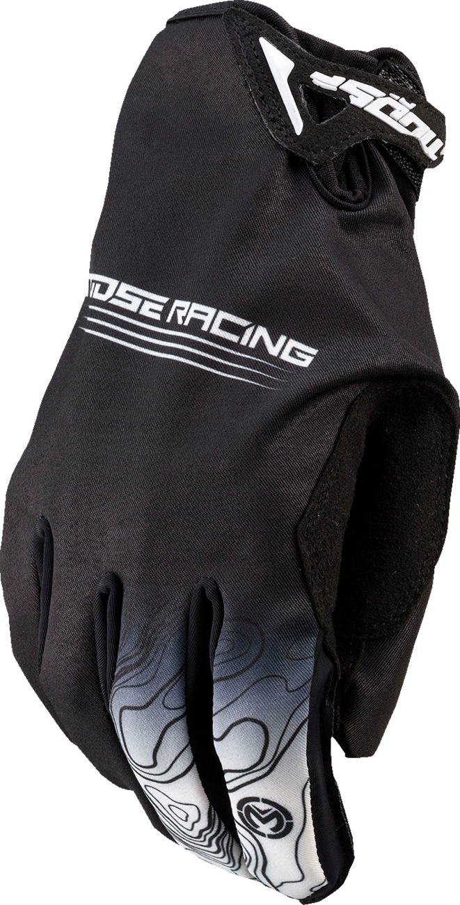 MOOSE RACING Youth XC-1 Gloves - Black - Medium 3332-1674